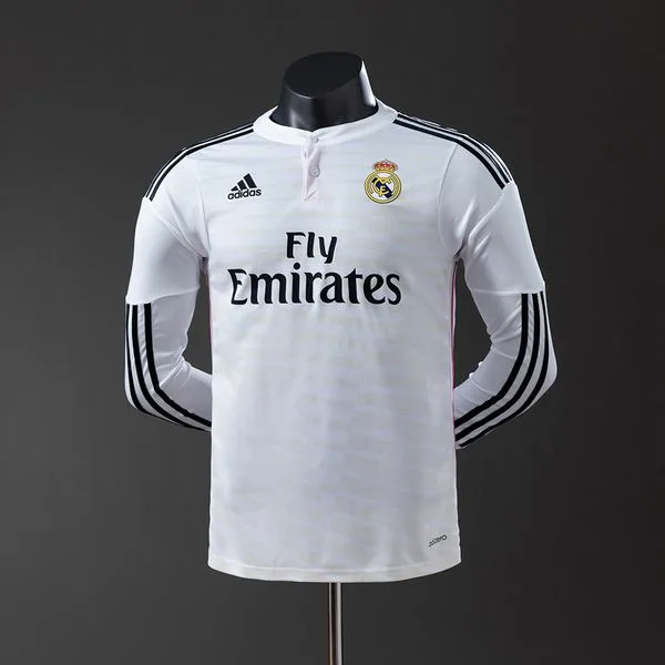 Camiseta de fútbol Real Madrid 2014/15 LOCAL MANGA LARGA VERSION JUGADOR